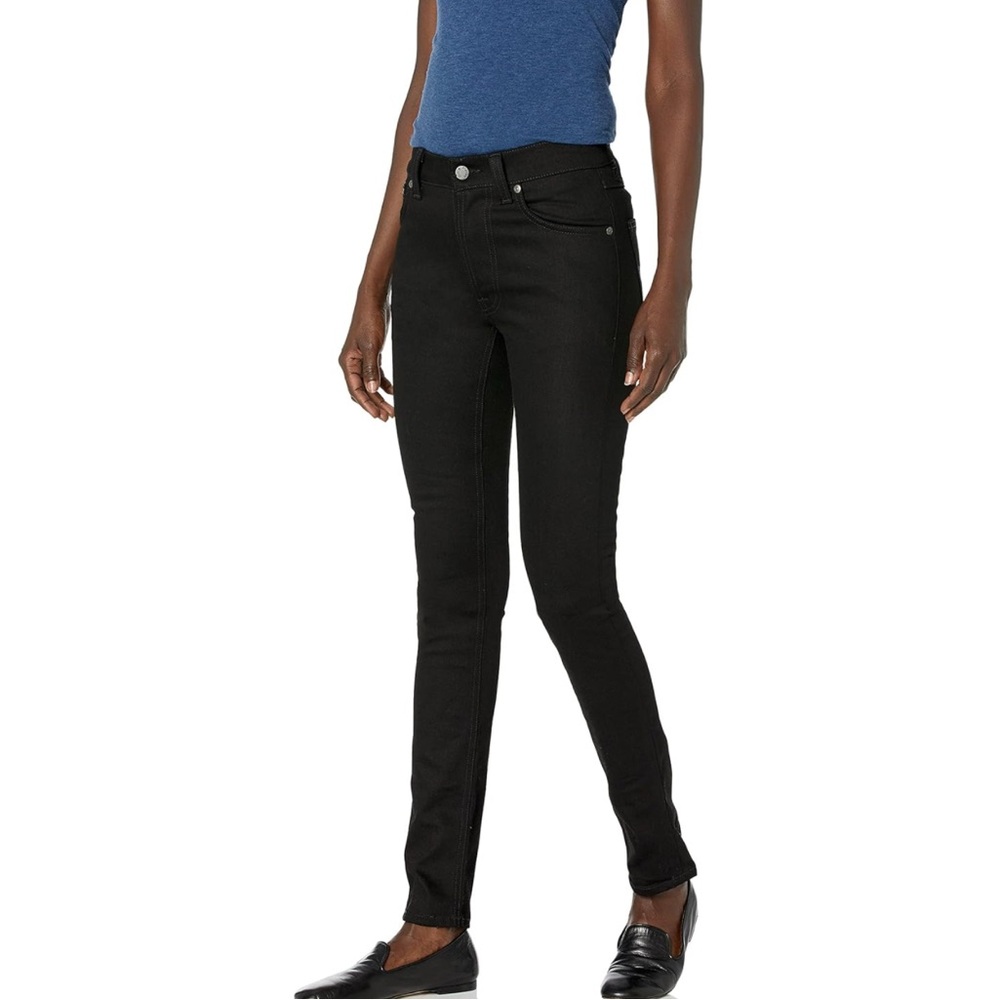 NWT Nudie Jeans Co. Lean Dean Skinny Fit Jeans – Dry Cold Black —‎ 24x34